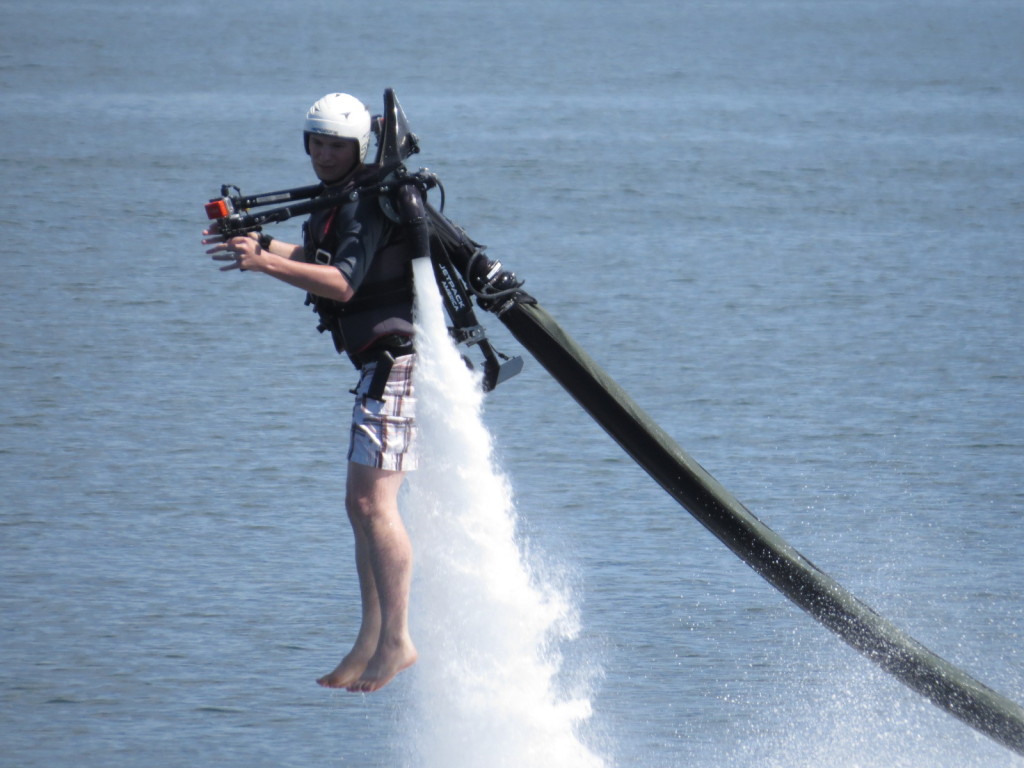 Jetpacks! Fly Like James Bond over Mission Bay with Jetpack America